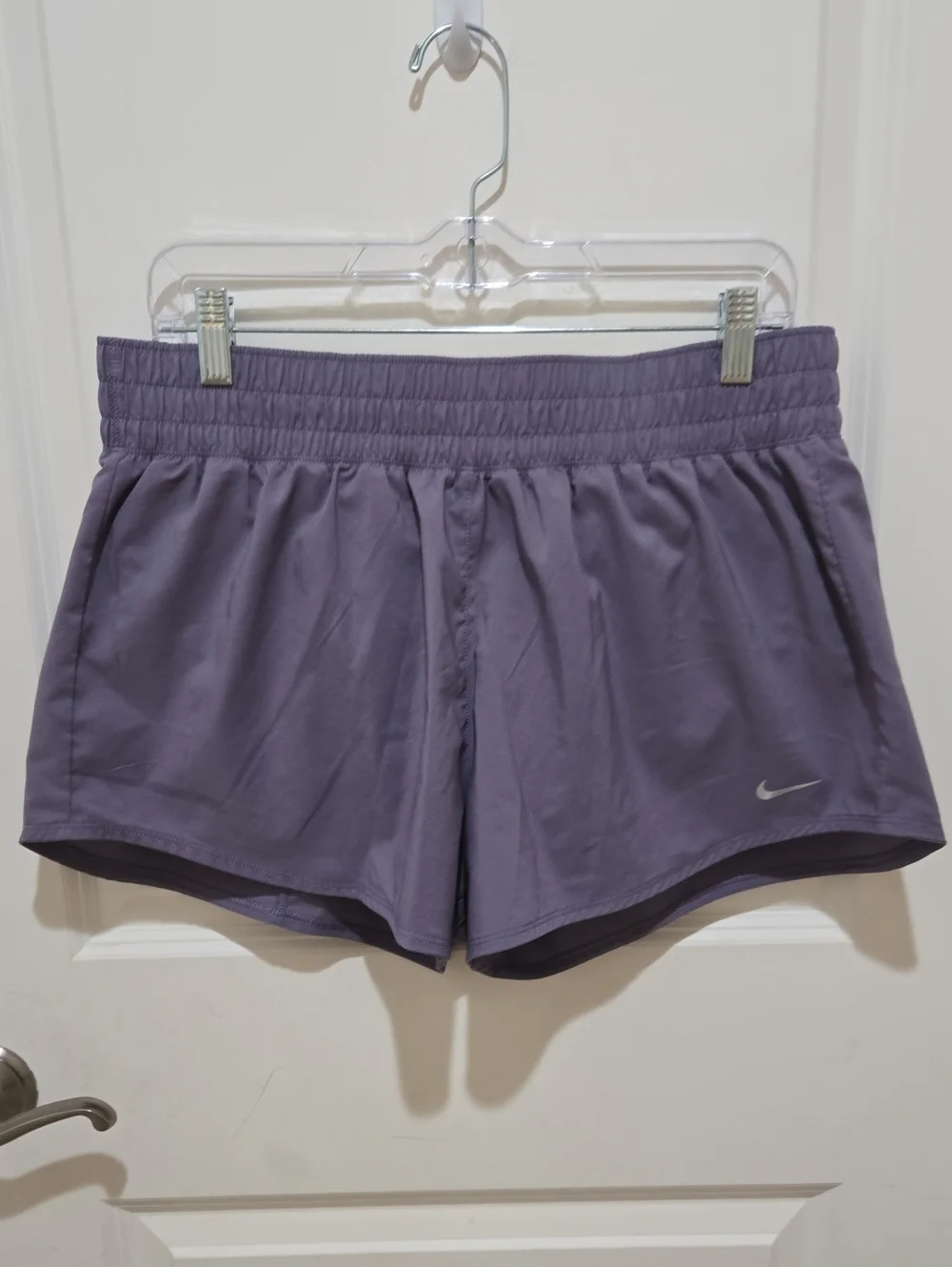 Set Of Nike Women's Running Shorts- Blue And Purple